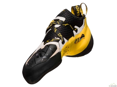 Скальные туфли La Sportiva Solution white-yellow (20G000100) - фото