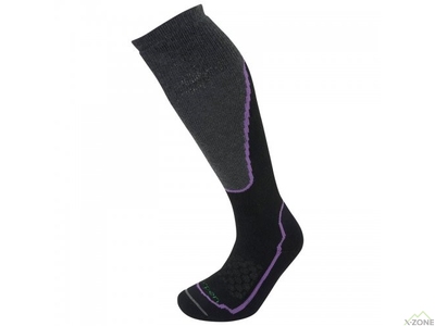 Шкарпетки гірськолижні Lorpen S2MSW black 9937 - фото