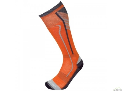 Шкарпетки гірськолижні Lorpen S2SML orange red 2101 - фото