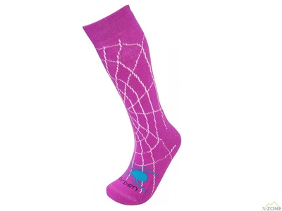 Шкарпетки гірськолижні Lorpen SKS spider fucsia 3093 - фото