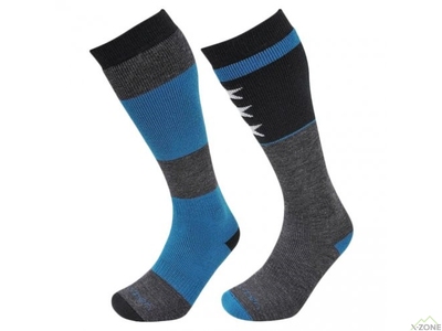 Шкарпетки гірськолижні Lorpen S2WL black blue 4151 - фото