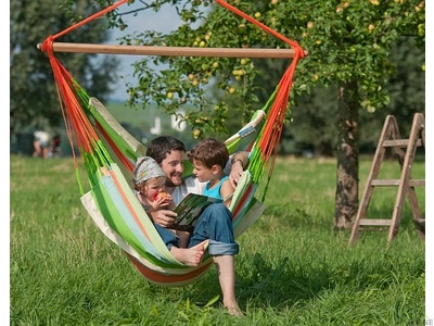 Підвісний сидячий гамак La Siesta Domingo plum (DOL21-7) - фото