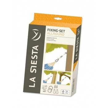 Крепления для подвесных гамаков La Siesta Allround black (AL-08) - фото