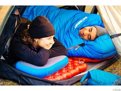 Надувна подушка Sea To Summit Aeros Premium Pillow, Large, Magenta (STS APILPREMLMG) - фото