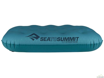 Надувна подушка Sea To Summit Aeros Ultralight Pillow Deluxe aqua (STS APILULDLXAQ) - фото