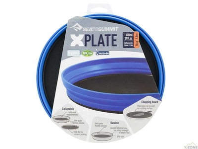 Миска Sea To Summit X-Plate blue (STS AXPLATEBL) - фото