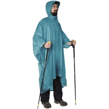 Пончо накидка Sea to Summit Ultra-Sil 15D Tarp Poncho Blue - фото