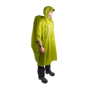 Пончо накидка Sea to Summit Ultra-Sil 15D Tarp Poncho Lime - фото