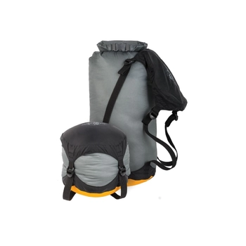 Компрессионный гермомешок Sea To Summit Ultra-Sil Compression Dry Sack XXS Grey (STS AUCDS2XS) - фото