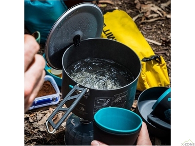 Набор посуды Sea To Summit Alpha Cookset 1.1 Pacific Blue/Grey (STS APOTACKSET1.1) - фото