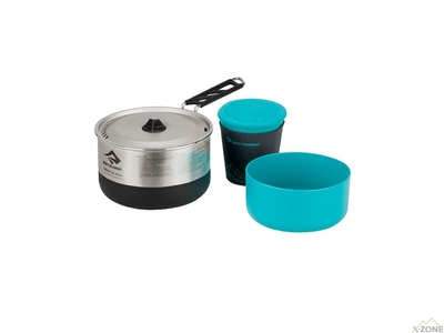 Набор посуды Sea To Summit Alpha Cookset 1.1 Pacific Blue/Grey (STS APOTACKSET1.1) - фото