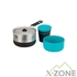 Набір посуду Sea To Summit Alpha Cookset 1.1 Pacific Blue / Grey (STS APOTACKSET1.1) - фото