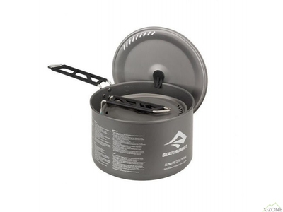 Набір посуду Sea To Summit Alpha Cookset 2.2 Pacific Blue/Grey (STS APOTACKSET2.2) - фото