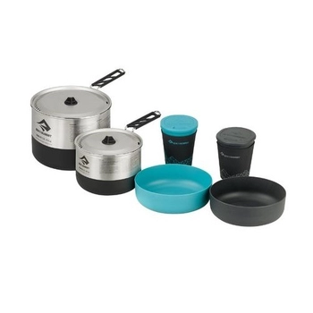 Набор посуды Sea To Summit Sigma Cookset  2.2 Pacific Blue/Silver (STS APOTSIGSET2.2) - фото