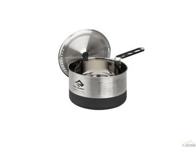 Набор посуды Sea To Summit Sigma Cookset  2.2 Pacific Blue/Silver (STS APOTSIGSET2.2) - фото