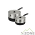 Набор кастрюль Sea To Summit Sigma Pot Set 2.0 Silver (STS APOTSIGSET2) - фото