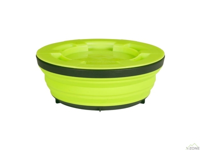 Миска с крышкой Sea To Summit X-Seal & Go Large Lime (STS AXSEALLLI) - фото