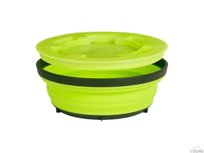 Миска з кришкою Sea To Summit X-Seal & Go Large Lime (STS AXSEALLLI) - фото