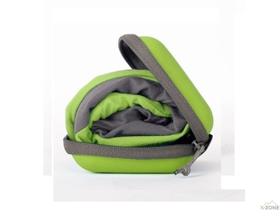 Подушка надувна Sea To Summit Aeros Premium Pillow Traveller Lime (STS APILPREMYHALI) - фото