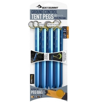 Набір кілочків для намету Sea To Summit Ground Control Tent pegs 8PK Yellow (STS APEGS8PK) - фото