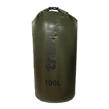 Гермомешок Tramp PVC Diamond Rip-Stop оливковый 100 л (TRA-210-olive) - фото