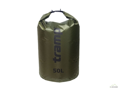 Гермомешок Tramp PVC Diamond Rip-Stop olive 50 л (TRA-208-olive) - фото