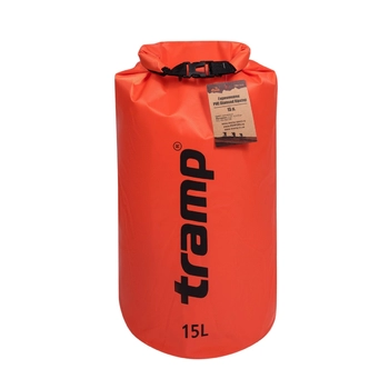 Гермомешок Tramp PVC Diamond Rip-Stop оранжевый15 л (TRA-112-orange) - фото