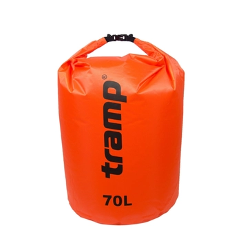 Гермомешок Tramp PVC Diamond Rip-Stop orange 70 л (TRA-209-orange) - фото