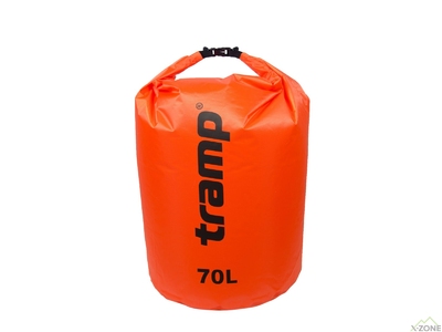 Гермомішок Tramp PVC Diamond Rip-Stop orange 70 л (TRA-209-orange) - фото