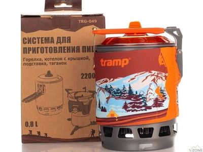 Система для приготовления пищи Tramp TRG-049 оранж - фото