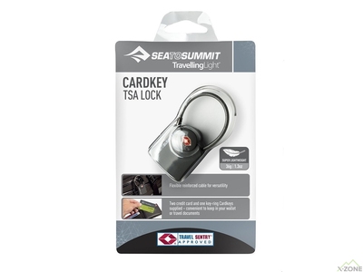 Замок для кредитки Sea To Summit Cardkey TSA Lock Grey (STS ATLTSACK) - фото