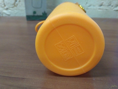 Бутылка силиконовая Tramp 500 мл orange (TRC-093-orange) - фото