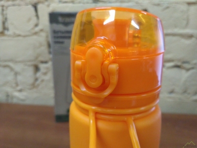 Бутылка силиконовая Tramp 500 мл orange (TRC-093-orange) - фото