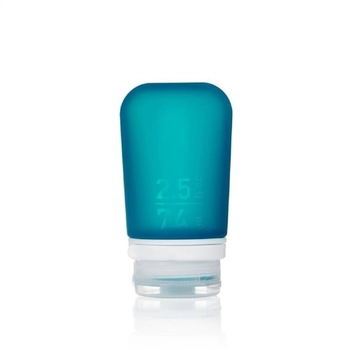 Бутылка силиконовая Humangear GoToob+ 74 ml, Teal - фото