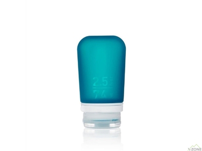 Бутылка силиконовая Humangear GoToob+ 74 ml, Teal - фото