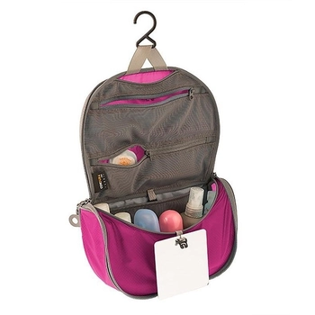 Косметичка Sea To Summit TL Hanging Toiletry Bag Berry/Grey S (STS ATLHTBSBE) - фото