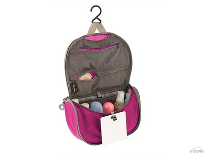 Косметичка Sea To Summit TL Hanging Toiletry Bag Berry/Grey S (STS ATLHTBSBE) - фото