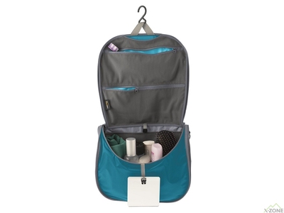 Косметичка Sea To Summit TL Hanging Toiletry Bag Blue/Grey S (STS ATLHTBSBL) - фото