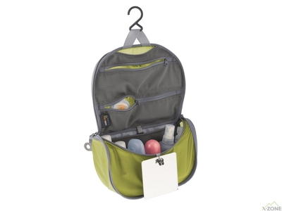 Косметичка Sea To Summit TL Hanging Toiletry Bag Lime / Grey S (STS ATLHTBSLI) - фото