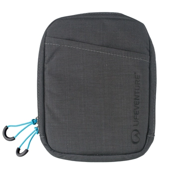 Кошелек на шею Lifeventure RFID Travel Neck Pouch, Recycled, Grey (68781) - фото