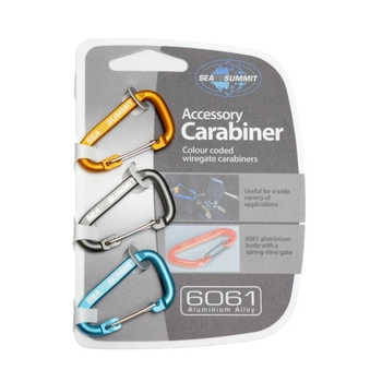 Набор карабинов Sea To Summit Accessory Carabiner 3 Pack Mix Color (STS AABINER3) - фото