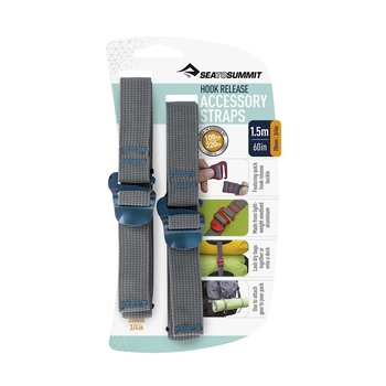 Стяжний ремінь Sea To Summit Accessory Strap With Hook Buckle 20mm 1.5 m (STS ATDASH201. 5) - фото