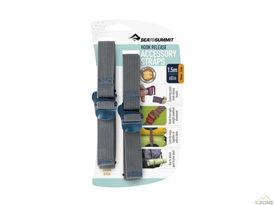 Стяжной ремень Sea To Summit Accessory Strap With Hook Buckle 20mm 1.5 m (STS ATDASH201.5) - фото