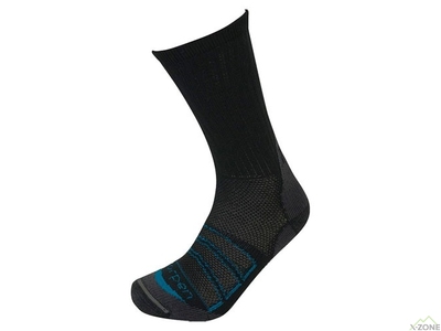 Шкарпетки Трекінгові Lorpen tccfn black-blue (6310302 1887) - фото