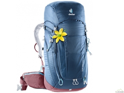 Рюкзак Deuter Trail Pro 34 SL midnight-maron (3441219 3523) - фото