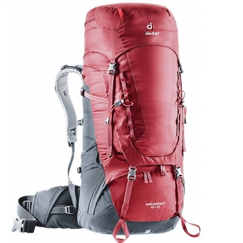 Рюкзак Deuter Aircontact 45 + 10 cranberry-graphite (3320119 5425) - фото