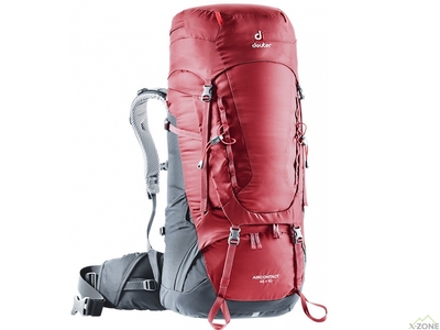 Рюкзак Deuter Aircontact 45 + 10 cranberry-graphite (3320119 5425) - фото