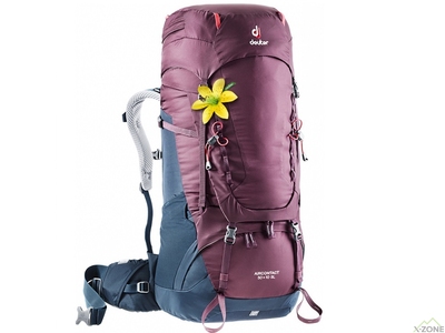 Рюкзак Deuter Aircontact 50+10 SL blackberry-navy (3320219 5326) - фото