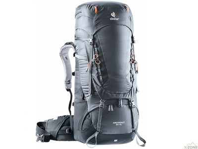 Рюкзак Deuter Aircontact 55 + 10 graphite-black (3320319 4701) - фото