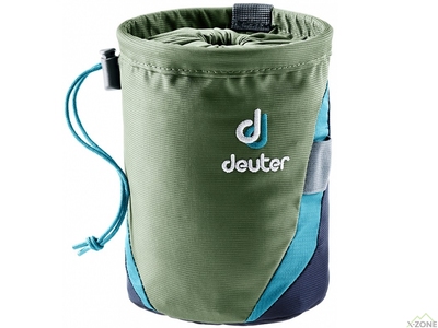 Мішечок для магнезії Deuter Gravity Chalk Bag I L khaki-navy (3391119 2325) - фото